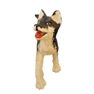 1990 Vintage Safari Ltd Timber Wolf Cub Figurine Retired